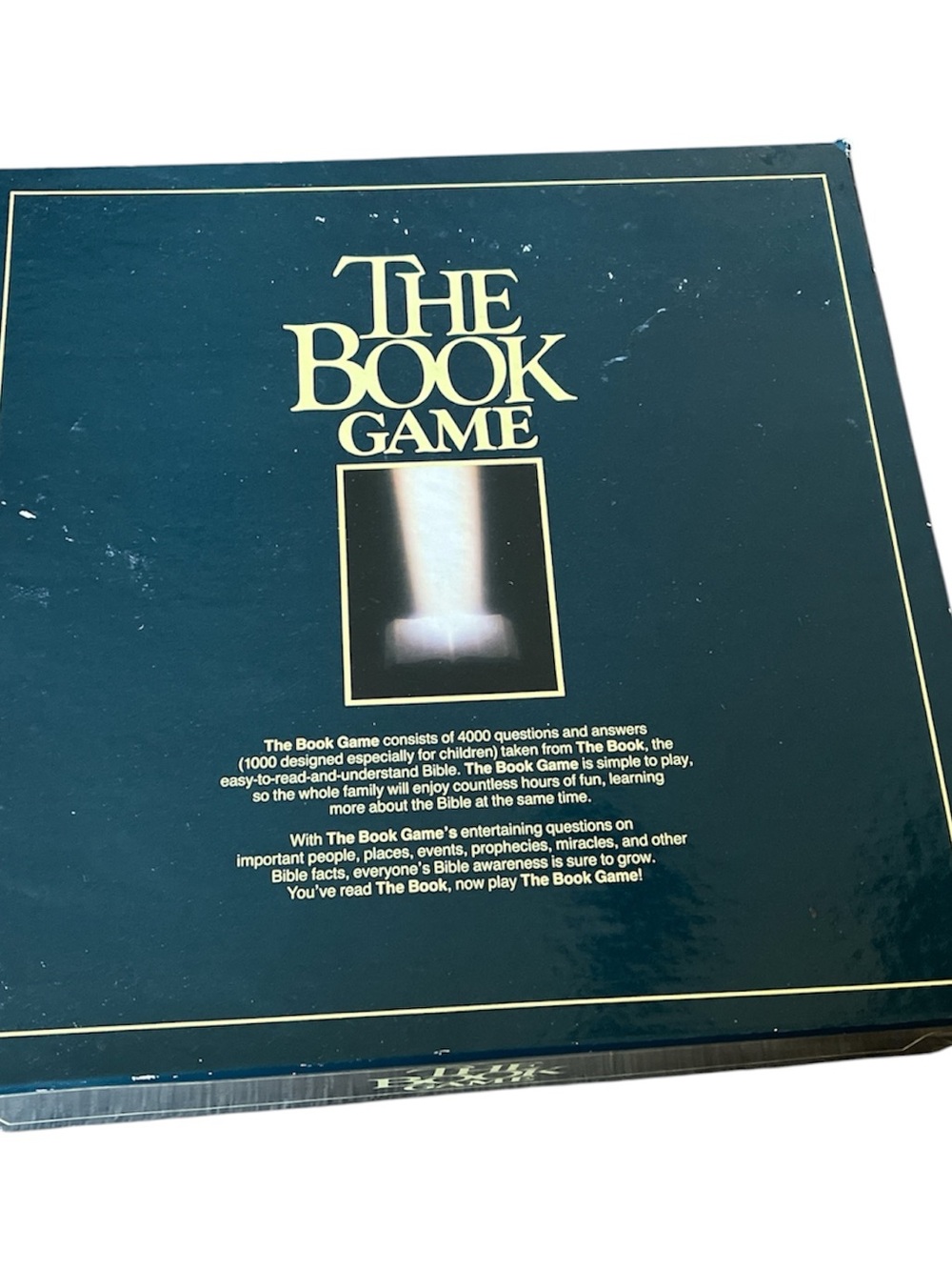 Vintage 1984 The Book Game Board Game Bible Trivia Tyndale House Complete retro